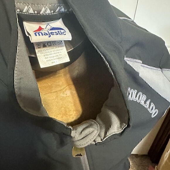 Majestic Mens Large Colorado Softshell Full ZIP Jacket - Picture 4 of 5